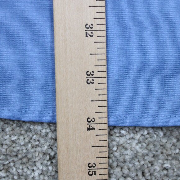 Dickies 2-Pocket Work Shirt NWT Men 3XL XXXL Blue Polyester/Cotton S/S Button Up - Picture 13 of 14